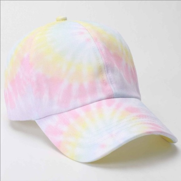 Accessories - Trendy Colorful Tie Dye Ball Cap Hat